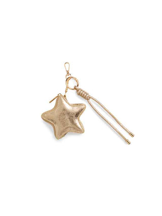STAR POUCH BAG CHARM/KEY RING