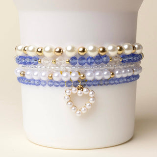 Tumbler Bracelet Stack-On Cloud Nine