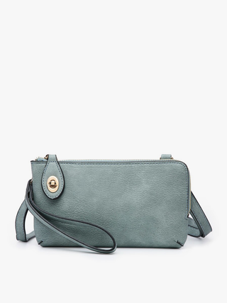 Kendall Crossbody/Wristlet w/ Twist Lock Closure