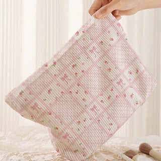 Floral Cottagecore Cosmetic Pouch – Travel Makeup & Toiletry Bag