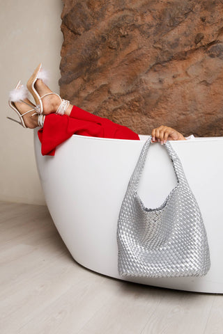Hand-Woven Hobo Tote – Slouchy Fall Shoulder Bag