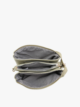 Riley Vegan Snake Crossbody/Wristlet Combo
