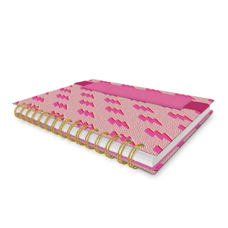 Charged Up Oliver Notebook with Pen Pocket – Hardcover 160 Lined Pages – 5.75" x 8.25"