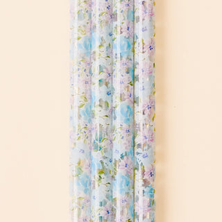 40 oz Tumbler Straw Set-Secret Garden Blue