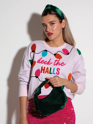 Chrissy Knotted Velvet Top Handle Bag – Elegant Evening Purse