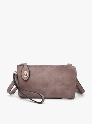 Kendall Crossbody/Wristlet w/ Twist Lock Closure
