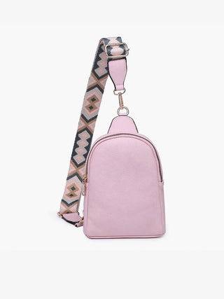 Ellen Vegan Guitar Strap Sling Bag – Compact Trendy Crossbody