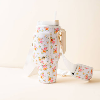 Tumbler Sling – Hands-Free Convenience with Style - 11 Patterns