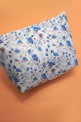 Floral Cottagecore Cosmetic Pouch – Travel Makeup & Toiletry Bag