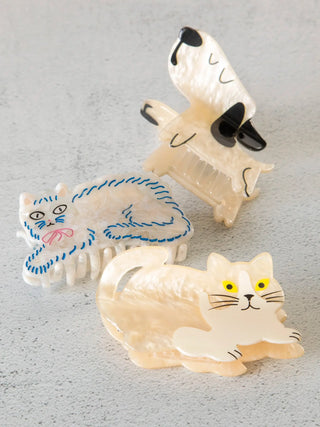 Icon Hair Claw Clip – Cat & Dog Designs