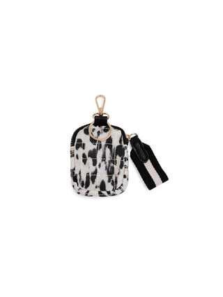 Ezra Clip-On Pouch – Quilted Nylon Mini Bag