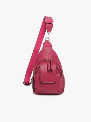 Sophia Sling Bag w/ Flapover Pocket