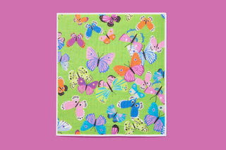 Biodegradable Dish Cloth - Butterflies