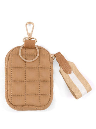Ezra Clip-On Pouch – Quilted Nylon Mini Bag