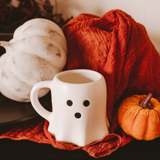 Ghost Face Ceramic Mug – 12oz