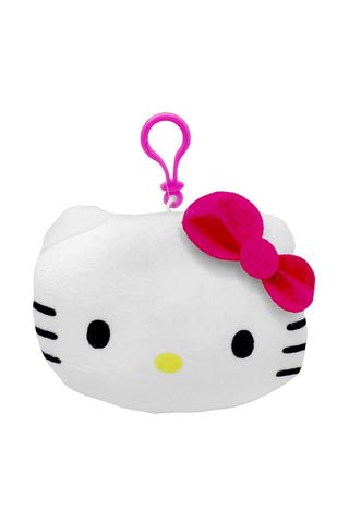 UPD C6LF22AG Hello Kitty Plush Head Bag w/ Hot Pink  - 12 pc