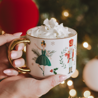 Nutcracker Coffee Mug - Christmas Decor & Gifts