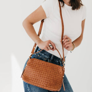 Harper Hobo Woven Shoulder Bag – Slouchy 3-in-1 Purse