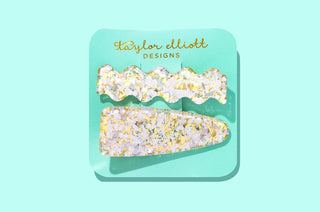 Confetti Hair Clip Set – Available in 4 Colors