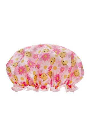 Happy Days Shower Cap – Dry Hair, Happy Vibes