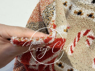 Christmas Luxe Blanket- Gingerbread Fair Isle