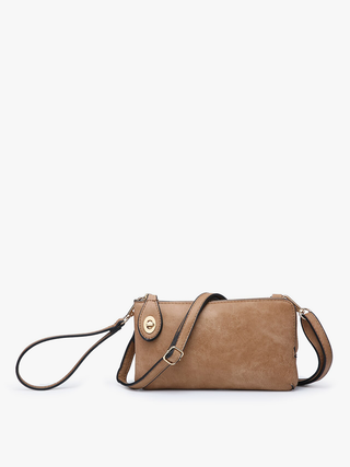 Kendall Crossbody/Wristlet w/ Twist Lock Closure