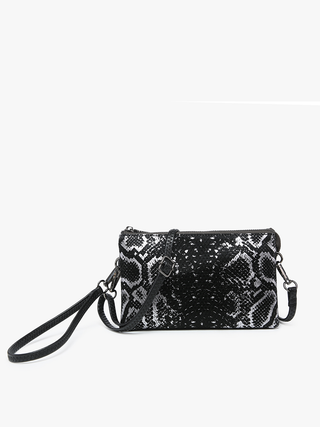 Riley Vegan Snake Crossbody/Wristlet Combo
