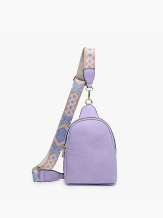 Ellen Vegan Guitar Strap Sling Bag – Compact Trendy Crossbody