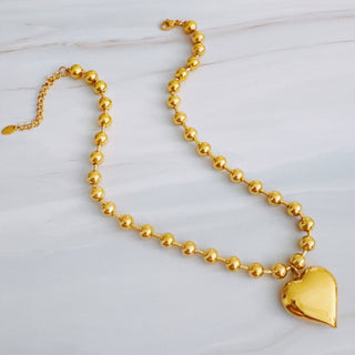 Forever Bold Heart Necklace