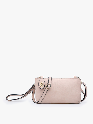 Kendall Crossbody/Wristlet w/ Twist Lock Closure