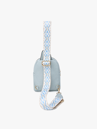 Ellen Vegan Guitar Strap Sling Bag – Compact Trendy Crossbody
