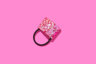 Acrylic Ponytail Cuff Hair Accessory (6 Colors)