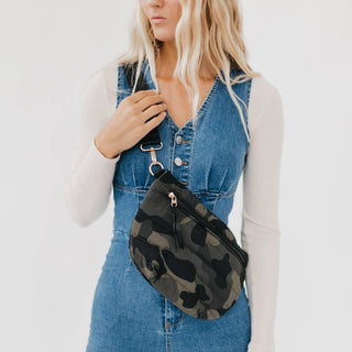 Jolie Puffer Belt Bag – Multiway Quilted Crossbody & Fanny Pack