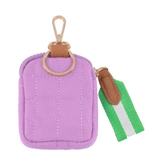 Ezra Clip-On Pouch – Quilted Nylon Mini Bag
