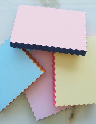 Mini Wave Shaped Notepads