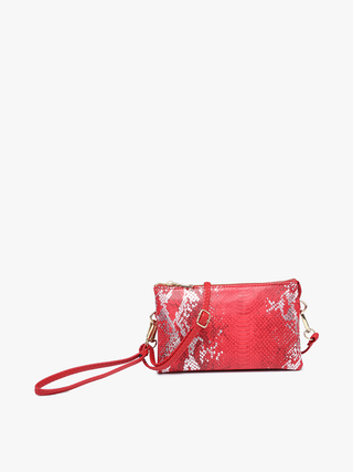 Riley Vegan Snake Crossbody/Wristlet Combo