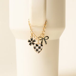 Tumbler Charm-Checkmate