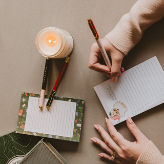 Nutcracker Christmas Notepad