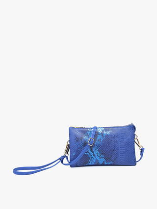 Riley Vegan Snake Crossbody/Wristlet Combo