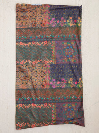Full Boho Bandeau® Headband – Multi-Way Style - Vintage Patchwork