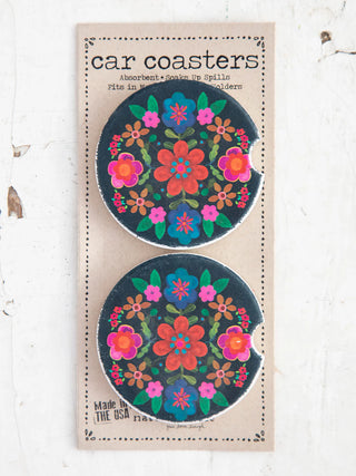Car Coasters, Set of 2 – Multiple Designs Available