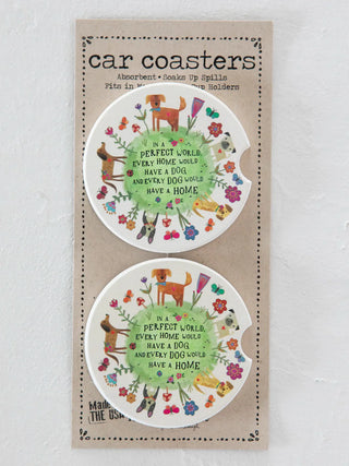 Car Coasters, Set of 2 – Multiple Designs Available