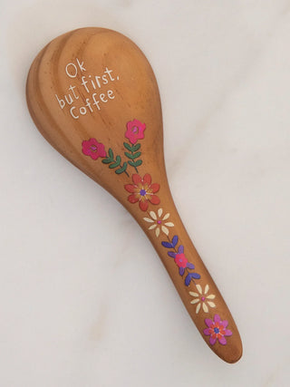 Wooden Coffee Scoop – But First, Coffee