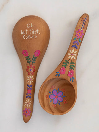 Wooden Coffee Scoop – But First, Coffee
