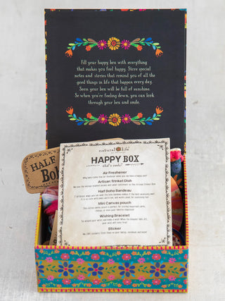 Happy Box Gift Set - 6 Irresistible Treasures in a Keepsake Box