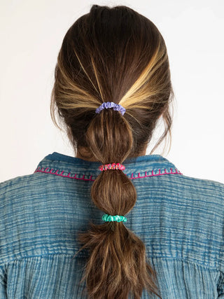 Mini Satin Scrunchie, Set of 8 – Assorted Styles