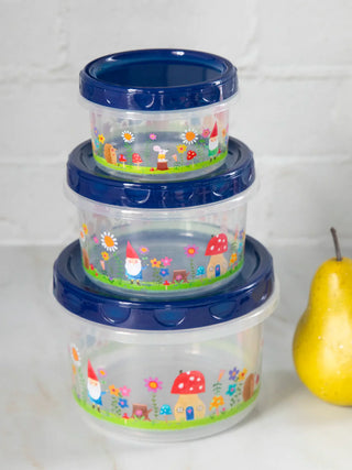 Natural Life Storage Containers – Set of 3