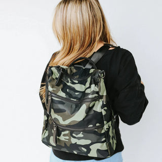 Nori Nylon Backpack – Lightweight Convertible Bag