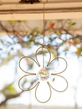 Whimsy Glass Sun Catcher – Flower