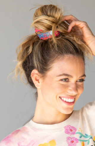 Natural Life Hideaway Scrunchie